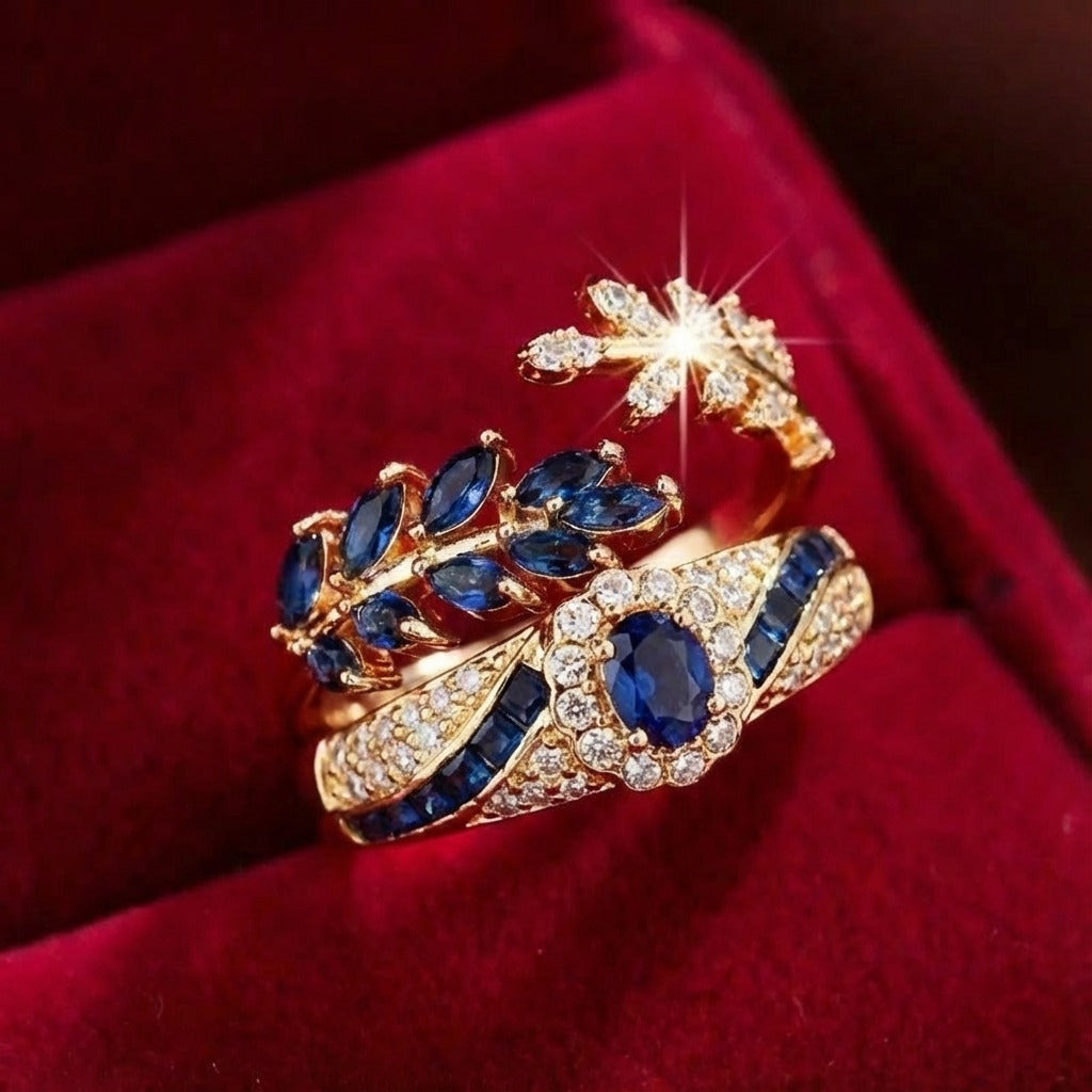 סט טבעות אוולिס מורזיאל | זהב