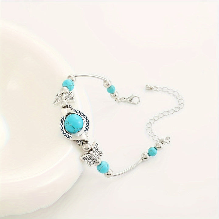 צמיד אואזיס פרפר דריפט | זהב לבן