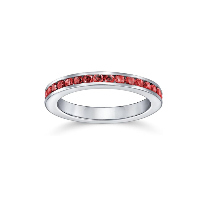 טבעת אתרניטי רובי | זהב לבן